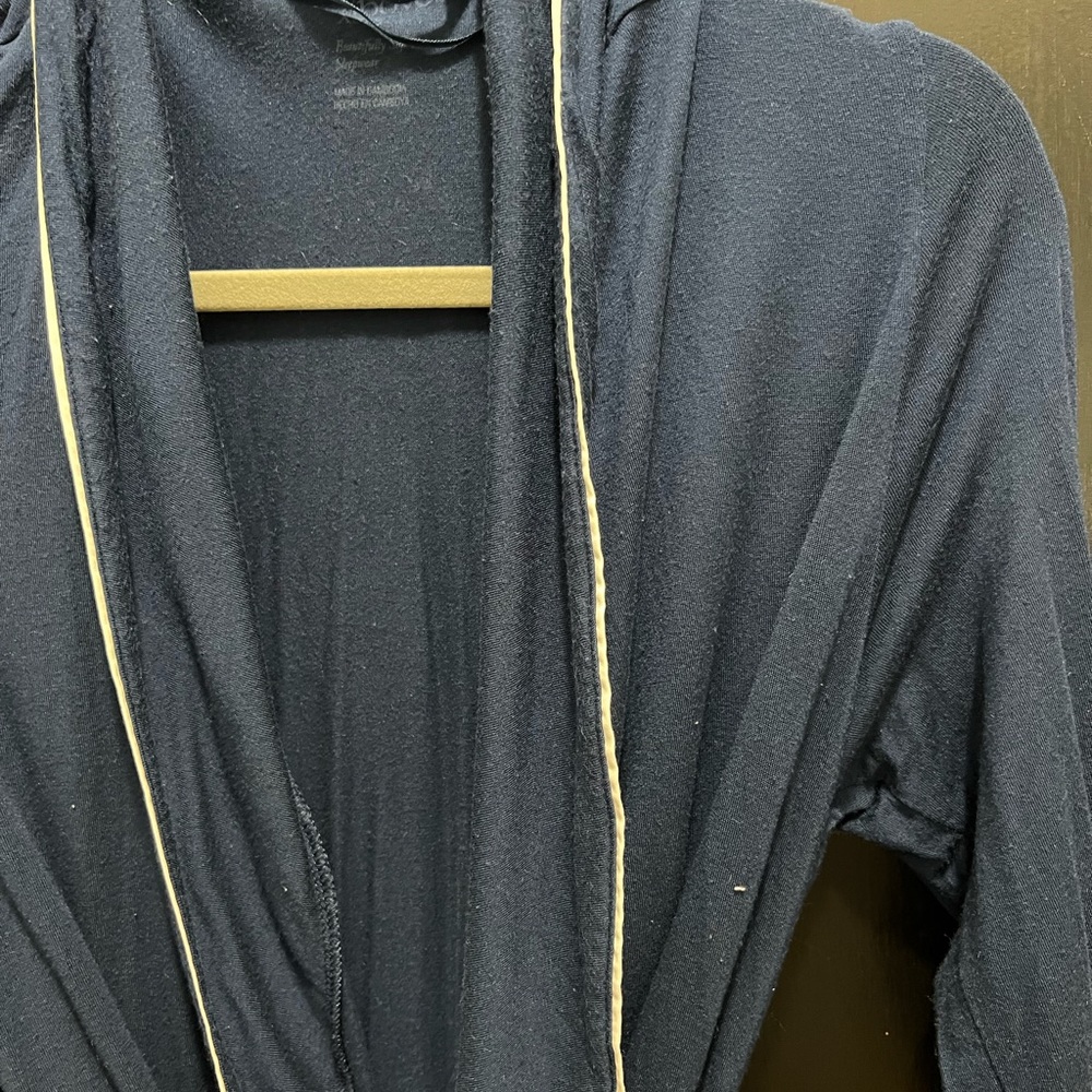 Stars Above Navy Robe - Picture 2 of 3